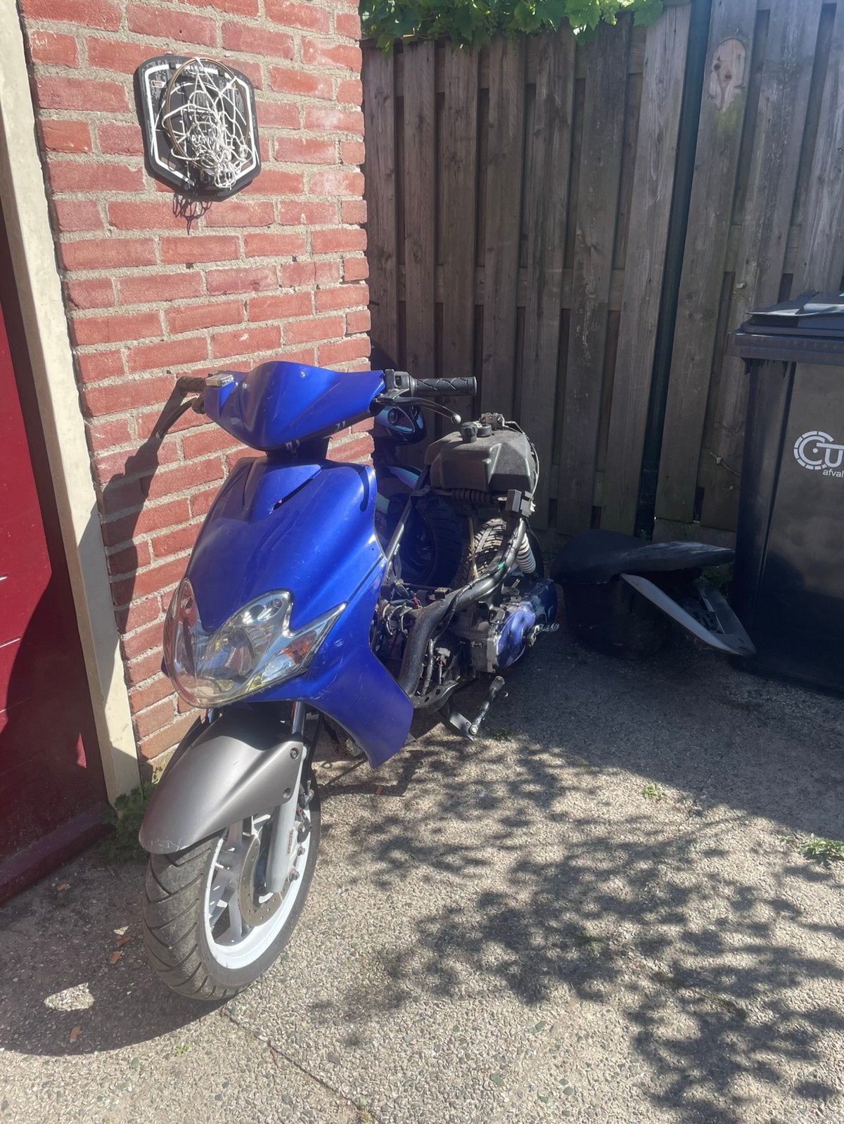 Yamaha jog project, Ophalen, Gebruikt
