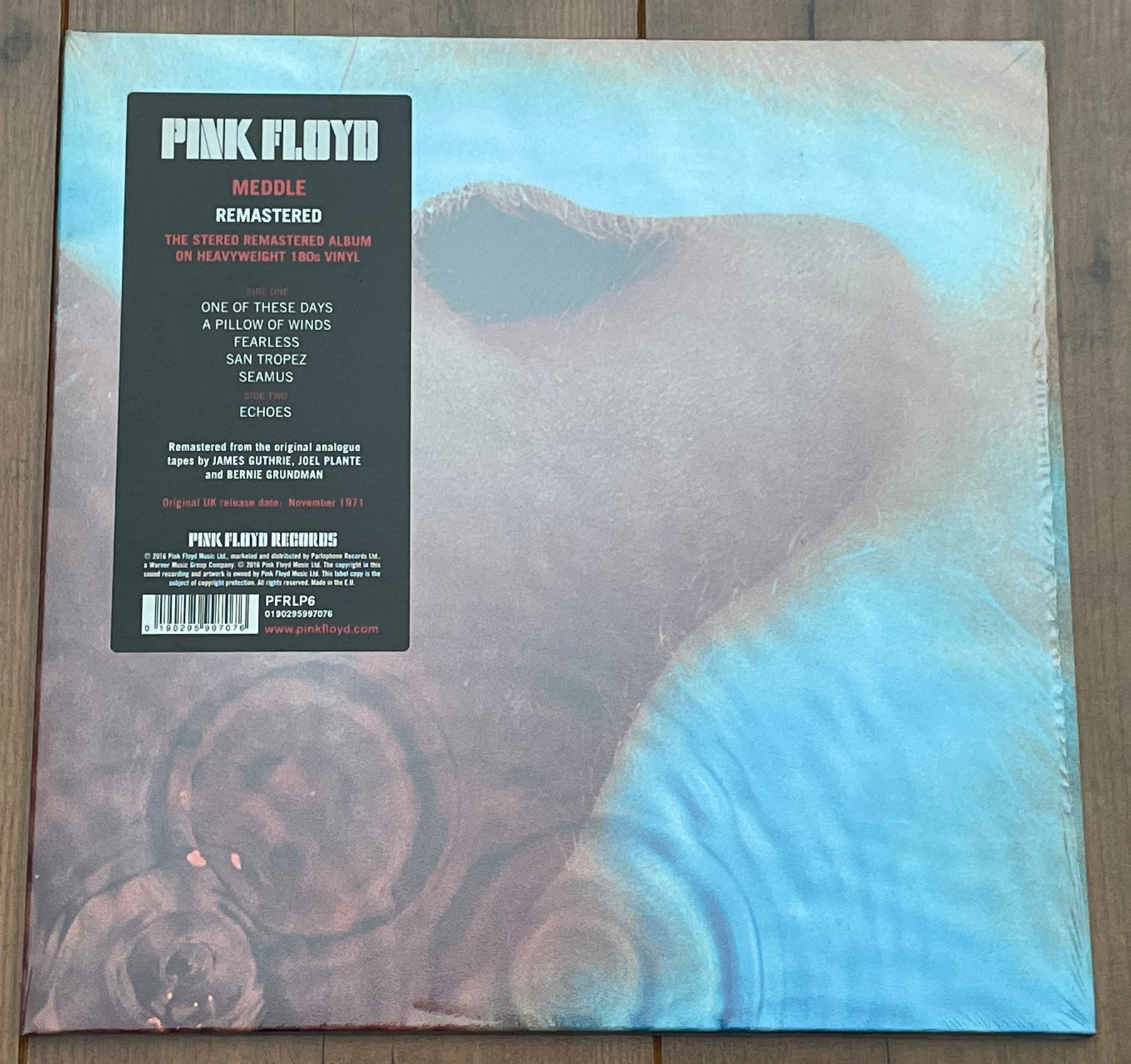 Pink Floyd - Meddle lp / 2016 Remastered Reissue, NM, LP, Progressive Rock, Gatefold hoes, Ophalen of Verzenden