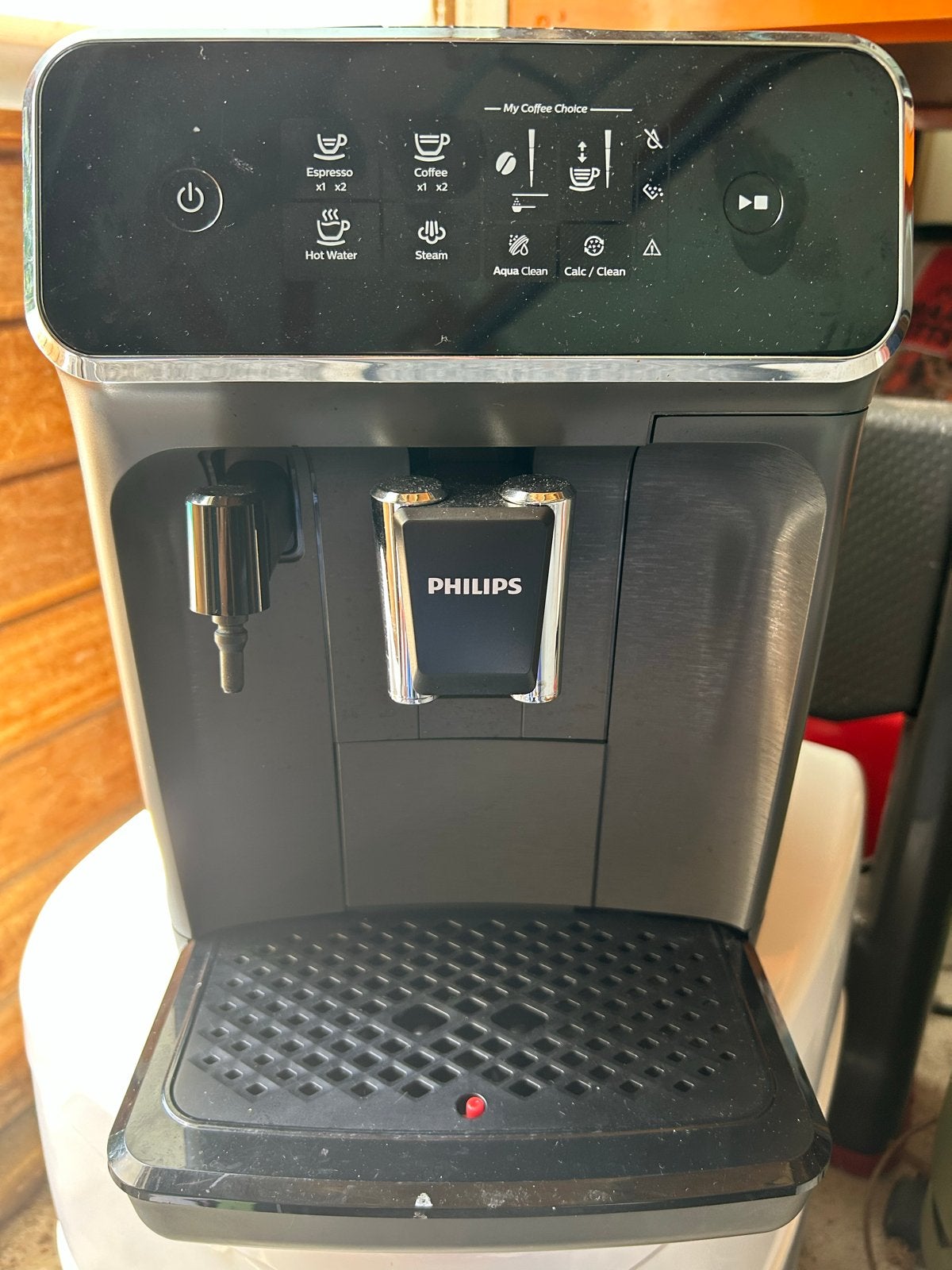 Philips volautomatische espressomachine met melkopschuimer, Ophalen, Afneembaar waterreservoir, Espresso apparaat, Koffiebonen
