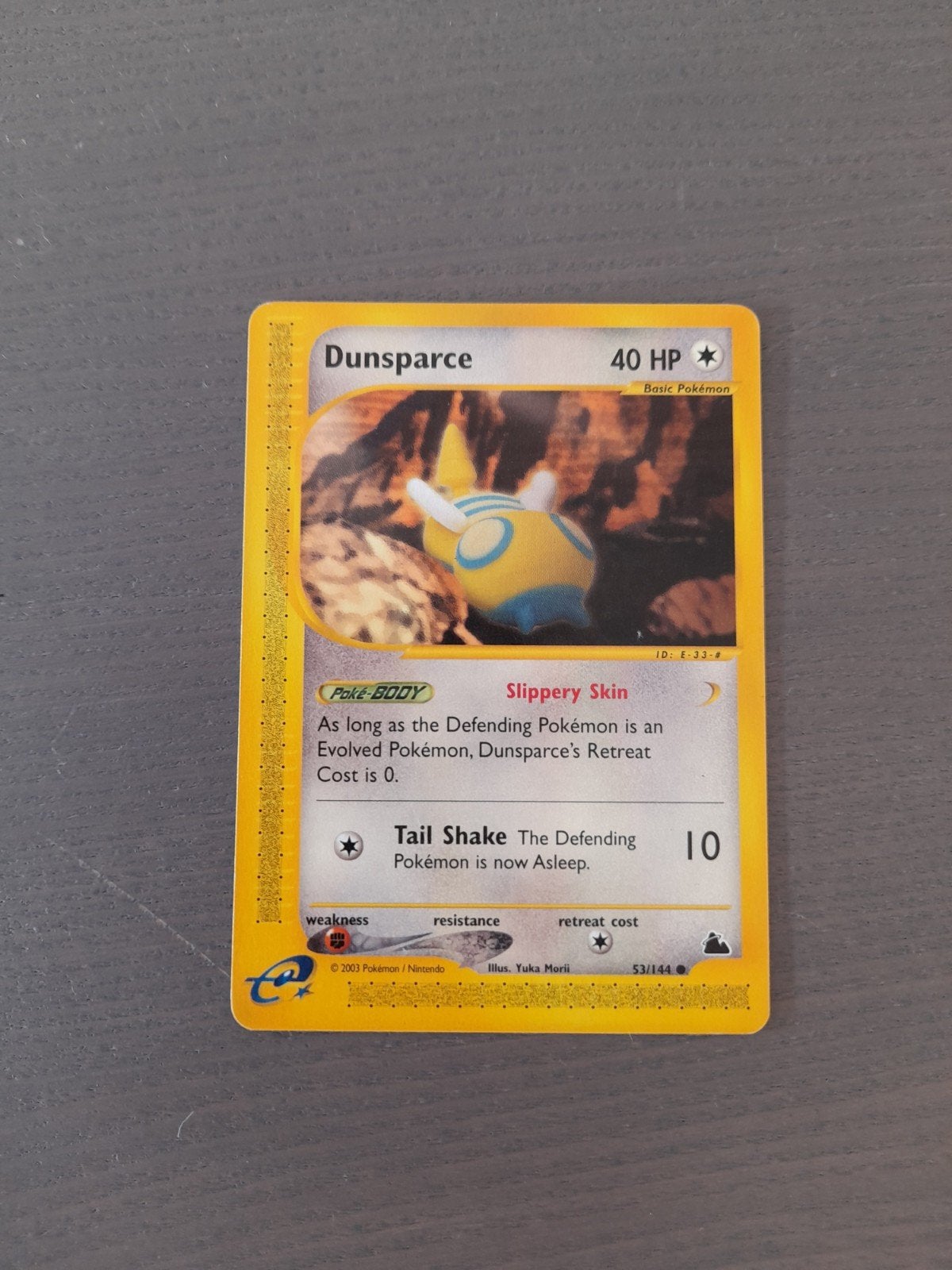 Skyridge 53/144 dunsparce, Ophalen of Verzenden, Gebruikt, Losse kaart