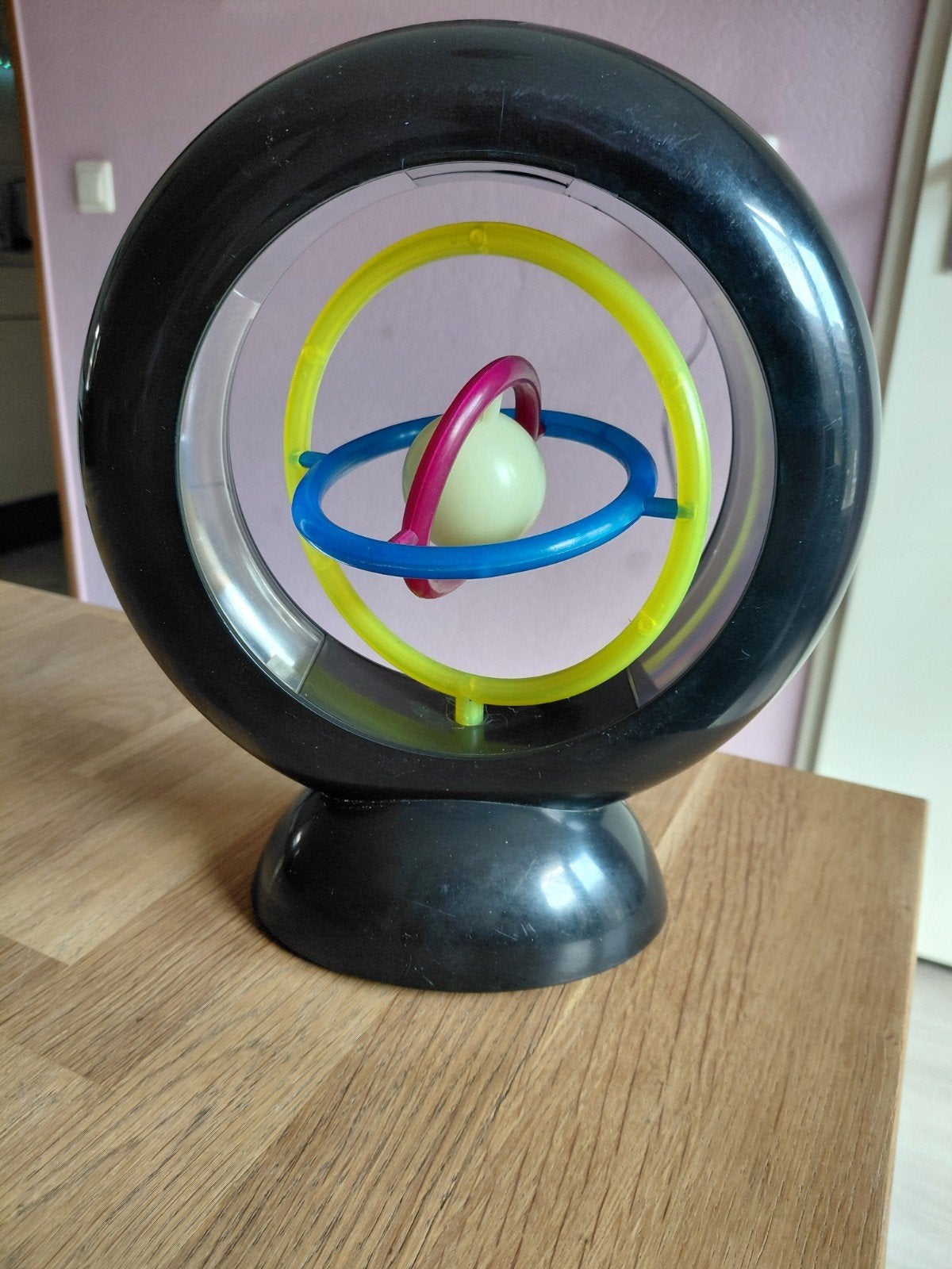 Vintage kinetische sculptuur met lichteffect, Ophalen of Verzenden, Gebruikt