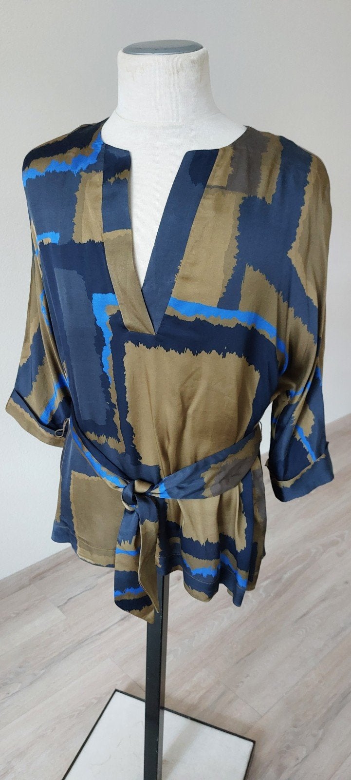 Nieuwe Claudia Sträter blouse, maat 38, Kleding | Dames, Blouses en Tunieken, Maat 38/40 (M), Blauw, Nieuw, Ophalen of Verzenden