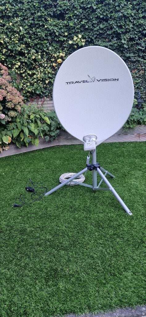 Sateliet schotel travel vision R 6, Ophalen, Zo goed als nieuw, (Schotel)antenne, Overige merken