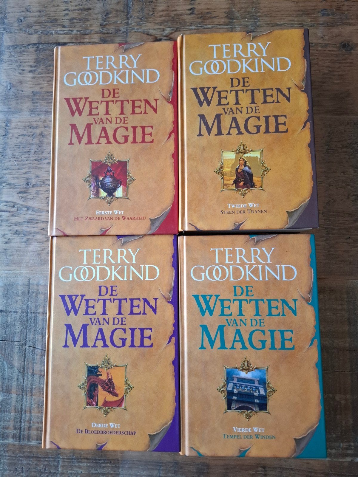 Terry Goodkind - De Wetten van de Magie (deel 1-4), Boeken, Fantasy, Ophalen, Gelezen, Terry Goodkind