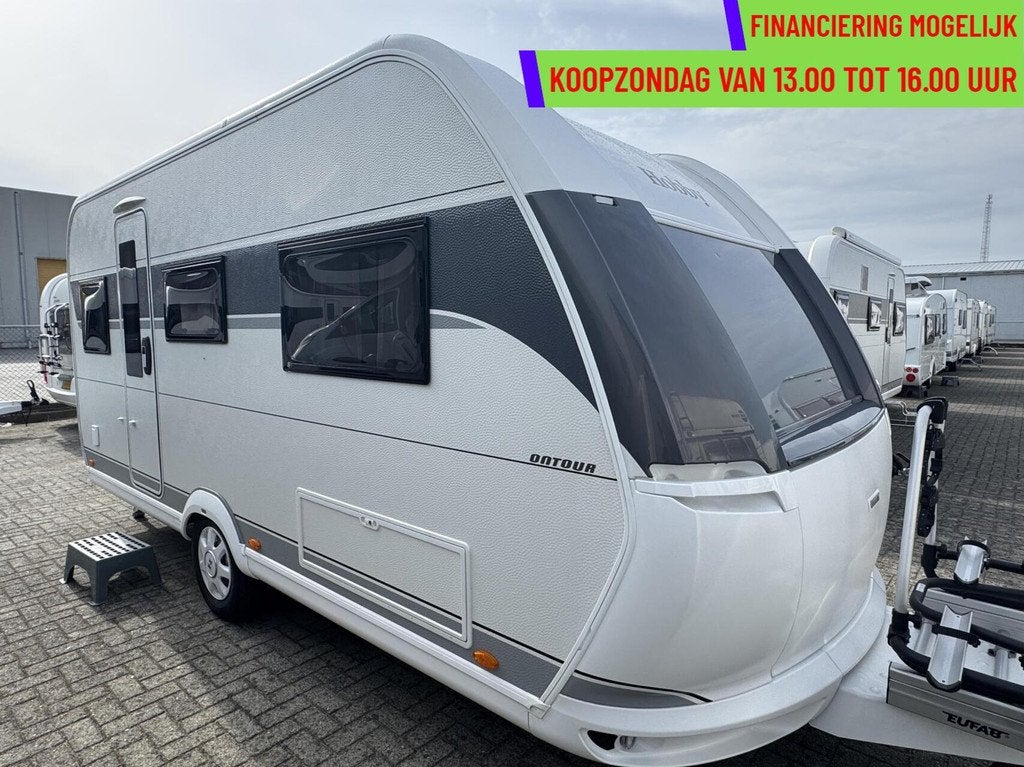 Hobby 460 DL ONTOUR, ENKELE BEDDEN, RONDZIT, MOVER,VOORTENT, Caravans en Kamperen, Mover, Rondzit, Hobby, Bedrijf
