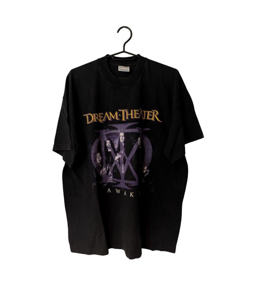 Dream Theater “Awake” 1995 Tour T-Shirt – Vintage 90s, Zwart, Maat 56/58 (XL), Ophalen of Verzenden, Screen Stars