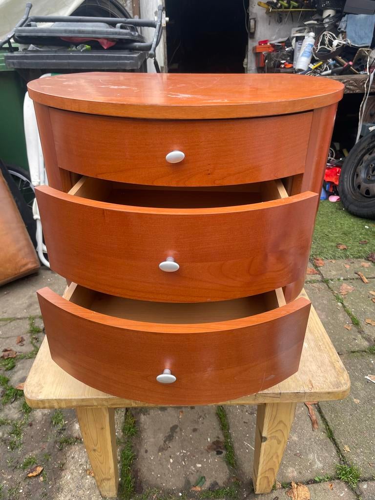 Mooie Italiaanse kast met lades, Gebruikt, Minder dan 100 cm, Met lade(s), 25 tot 50 cm