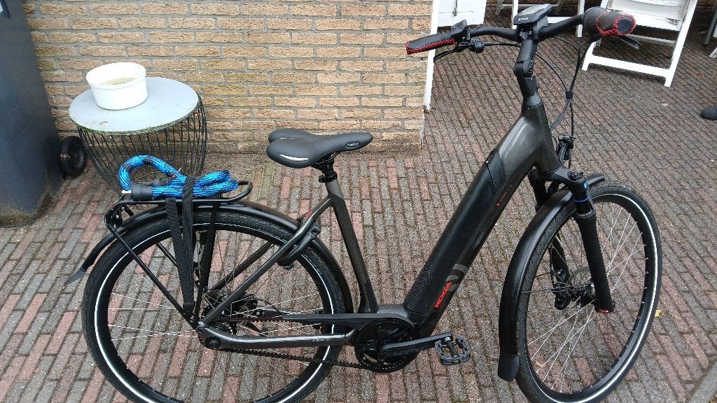 Electrische dames fiets, Fietsen en Brommers, Fietsen | Dames | Damesfietsen, (Extra) lage instap, Zo goed als nieuw, 50 tot 53 cm