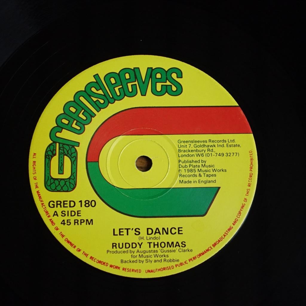Ruddy Thomas + Larry Marshall + Sly & Robbie / Greensleeves, Ophalen of Verzenden, Gebruikt, 12 inch