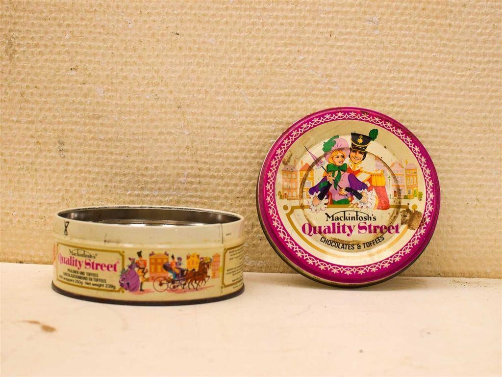 Mcintosh Quality street bewaarblik 51487, Ophalen of Verzenden, Gebruikt, Koek(jes)
