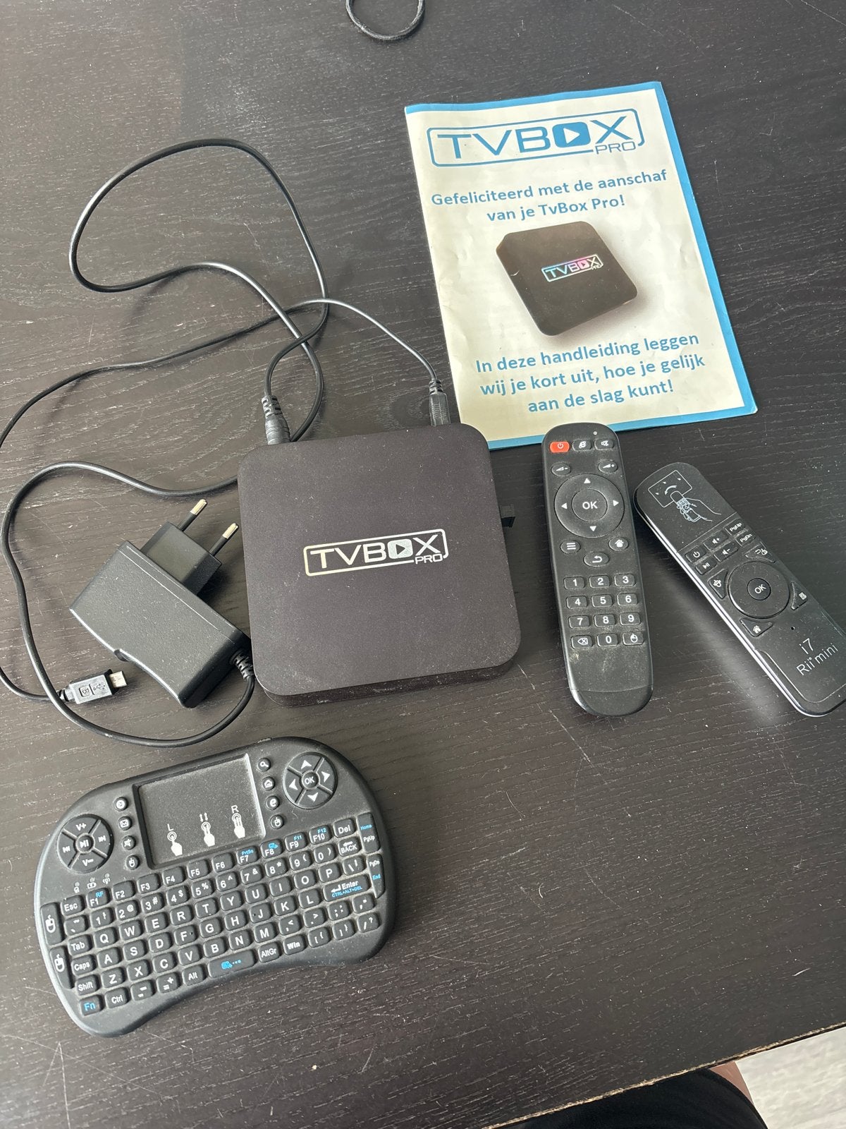 TV Box Pro met afstandsbedieningen en mini-toetsenbord, Ophalen of Verzenden, Zo goed als nieuw, HDMI, Zonder harde schijf