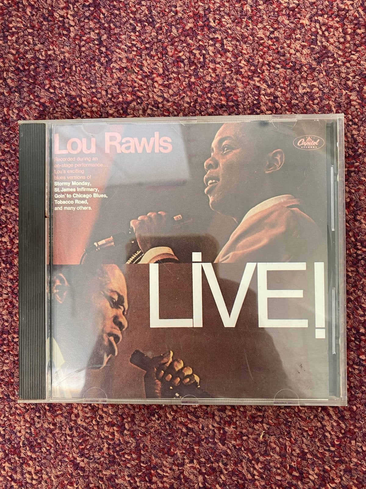 Lou Rawls - Live! CD (Blues, Jazz), Ophalen of Verzenden, Gebruikt, Blues