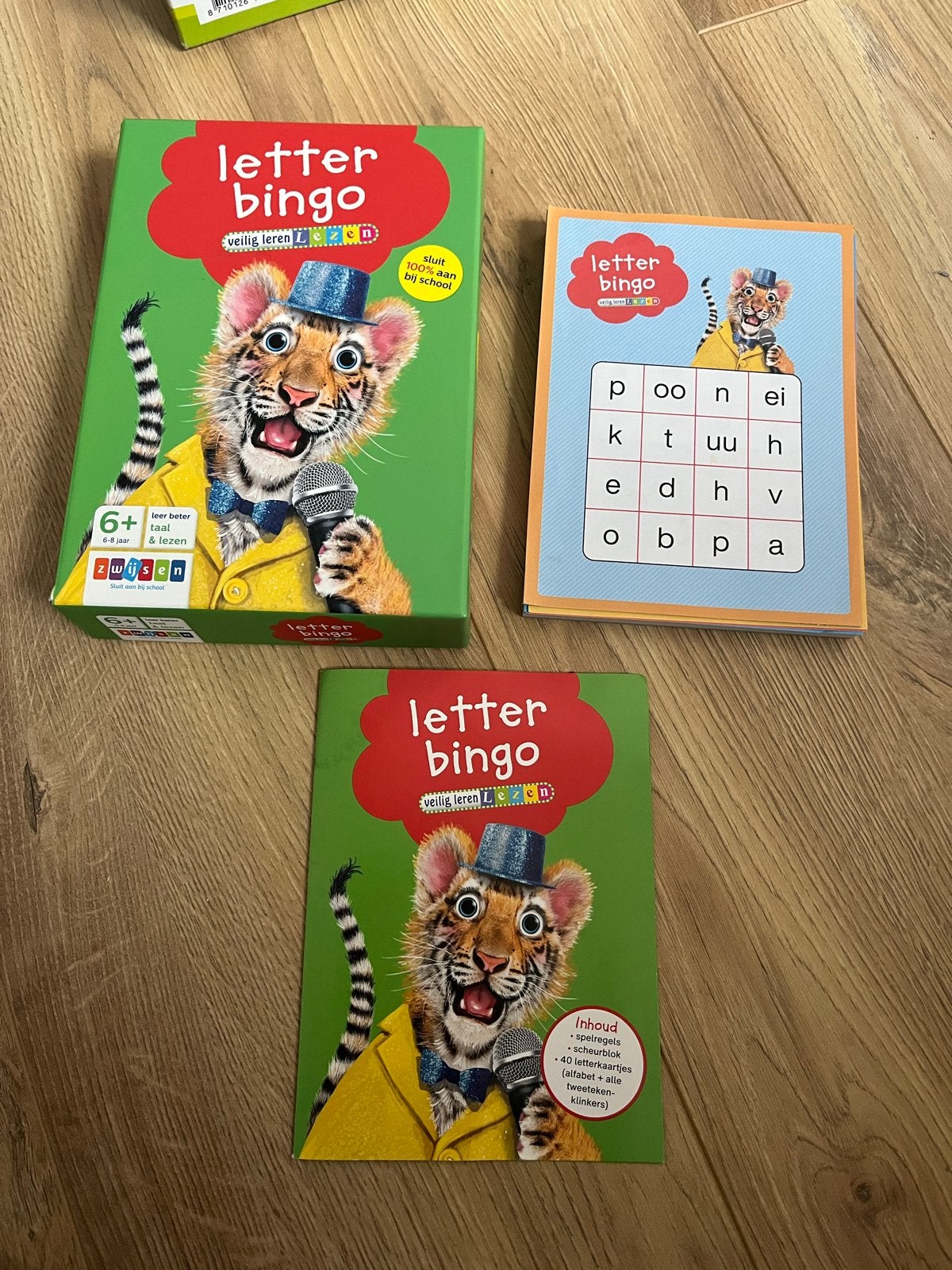 Letter Bingo: Leerzaam spel voor letters en lezen, Ophalen of Verzenden, Gebruikt, Taal en Lezen