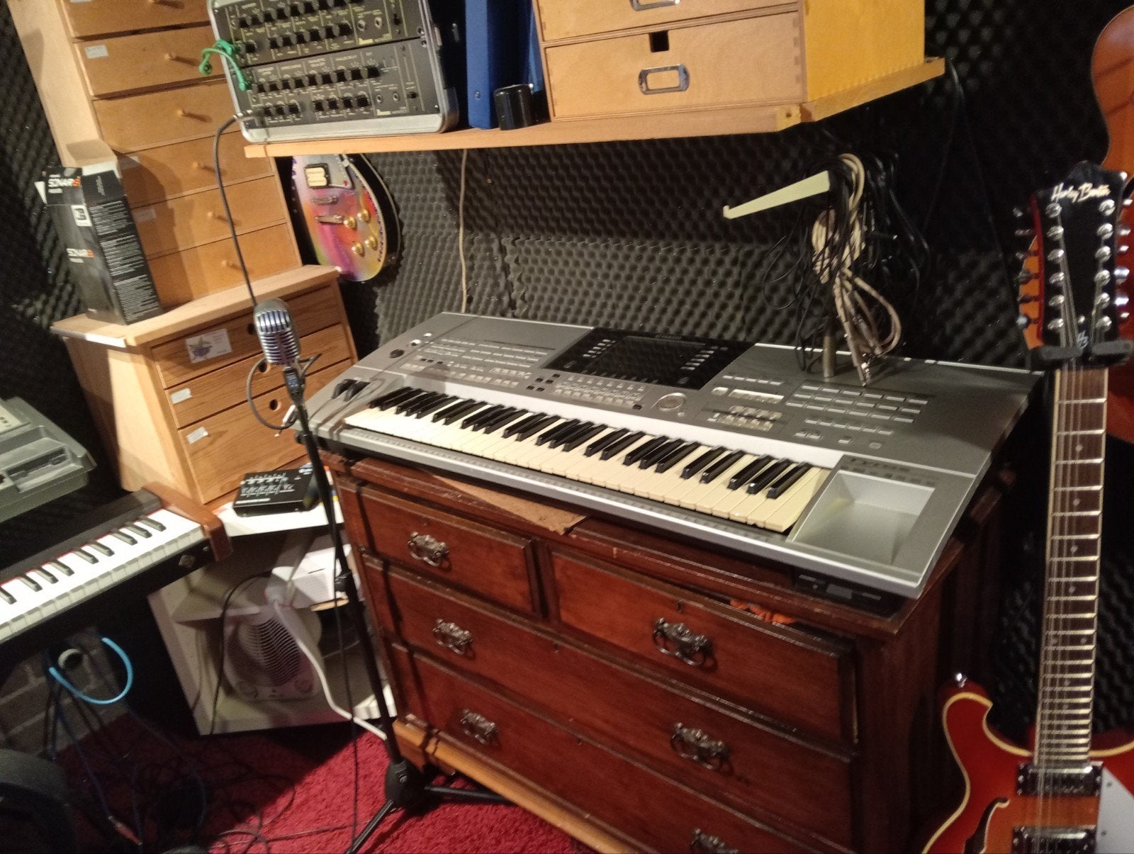 Yamaha Tyros Digital Workstation Keyboard, Ophalen, Yamaha, Met standaard, 61 toetsen
