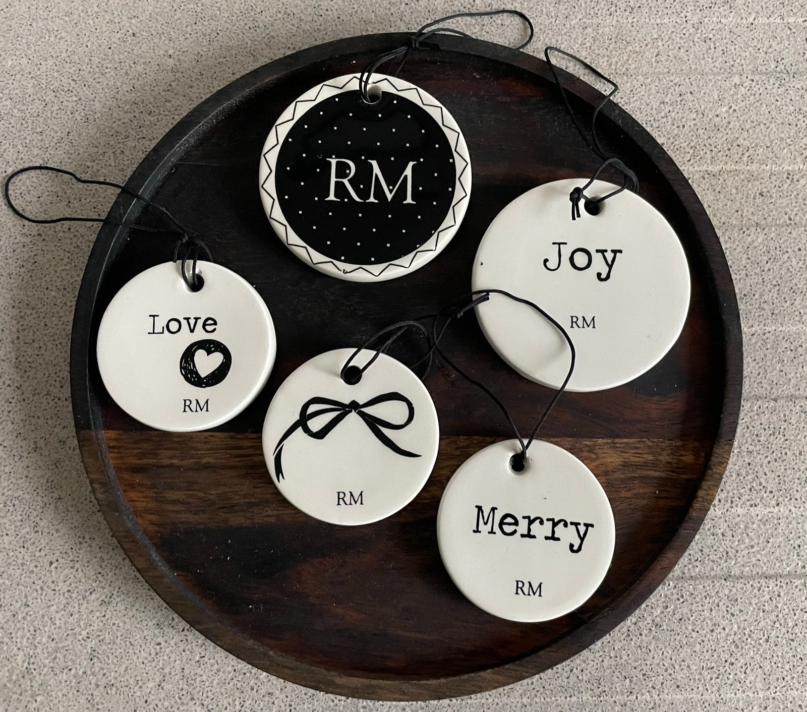 Rivièra Maison I love Santa hangers kerst kerstboomhanger, Diversen, Kerst, Ophalen of Verzenden, Nieuw