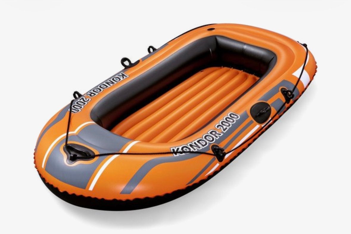 Kondor rubber bootje excl. roeispanen, Ophalen of Verzenden, Zo goed als nieuw