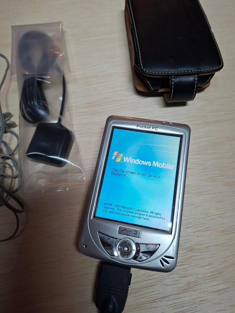 Mio Digiwalker Compleet met Navigon Software CD's, Ophalen of Verzenden