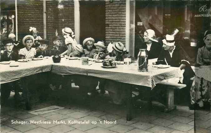 301-341-017 Schagen Westfriese Markt, Verzenden, Voor 1920, Noord-Holland