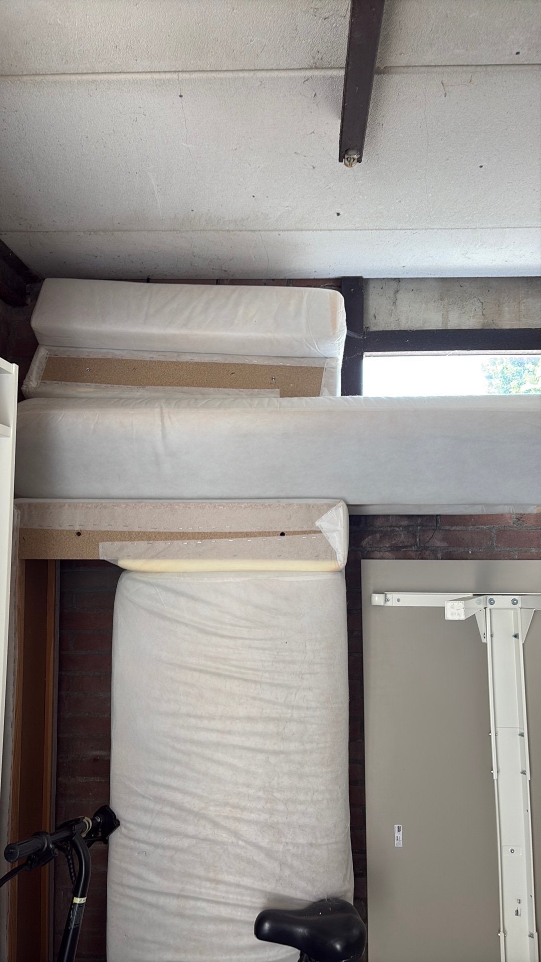 Klippan bank Ikea antrecite GRATIS, Ophalen, Gebruikt, 150 tot 200 cm, Tweepersoons