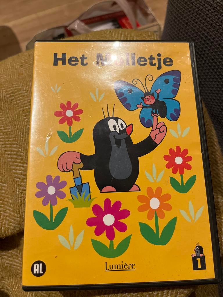 Het Molletje DVD - Klassieke animatie voor kinderen, Gebruikt, Alle leeftijden, Ophalen of Verzenden, Tv fictie
