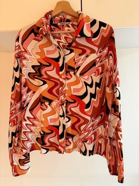 Vanilia dames blouse mt. 34 te koop, Kleding | Dames, Overige kleuren, Vanilia, Ophalen of Verzenden, Zo goed als nieuw