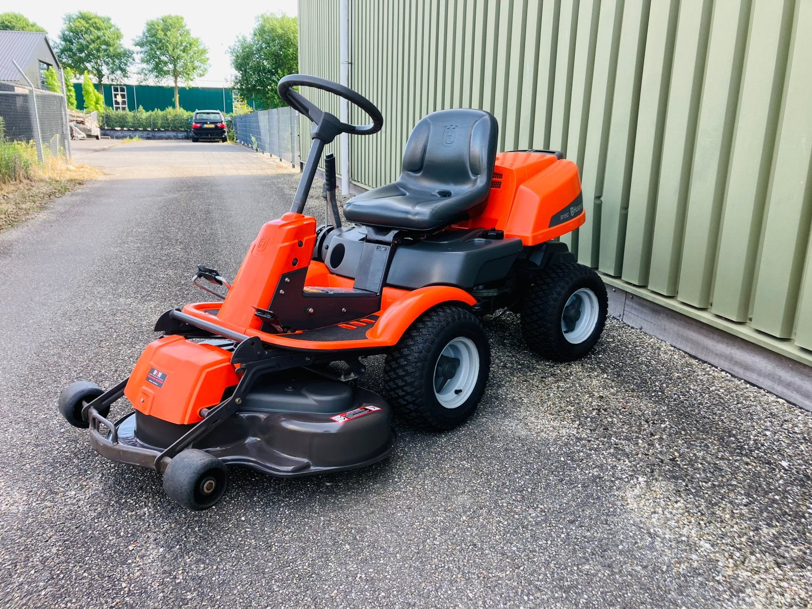 Nette husqvarna R15c (R16c) zitmaaier frontmaaier hydr mulch, Ophalen, Zo goed als nieuw