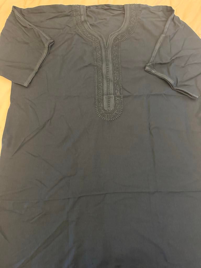 Mannen Abaya - Nieuw in verpakking - Maat L/XL, Ophalen of Verzenden, Nieuw, Maat 56/58 (XL), Blauw