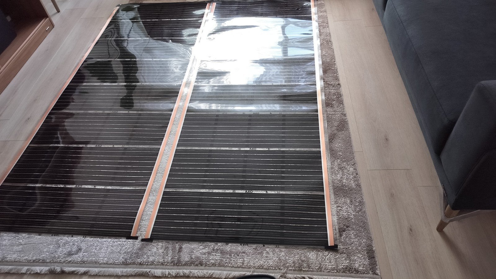 Foto 5 van NIEUW Infrarood vloerverwarming folie (160x200 cm) - Incl. d