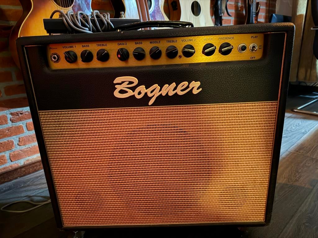Bogner Shiva Gitaarversterker met Reverb, Muziek en Instrumenten, Versterkers | Bas en Gitaar, Ophalen, Gebruikt, Gitaar, 50 tot 100 watt