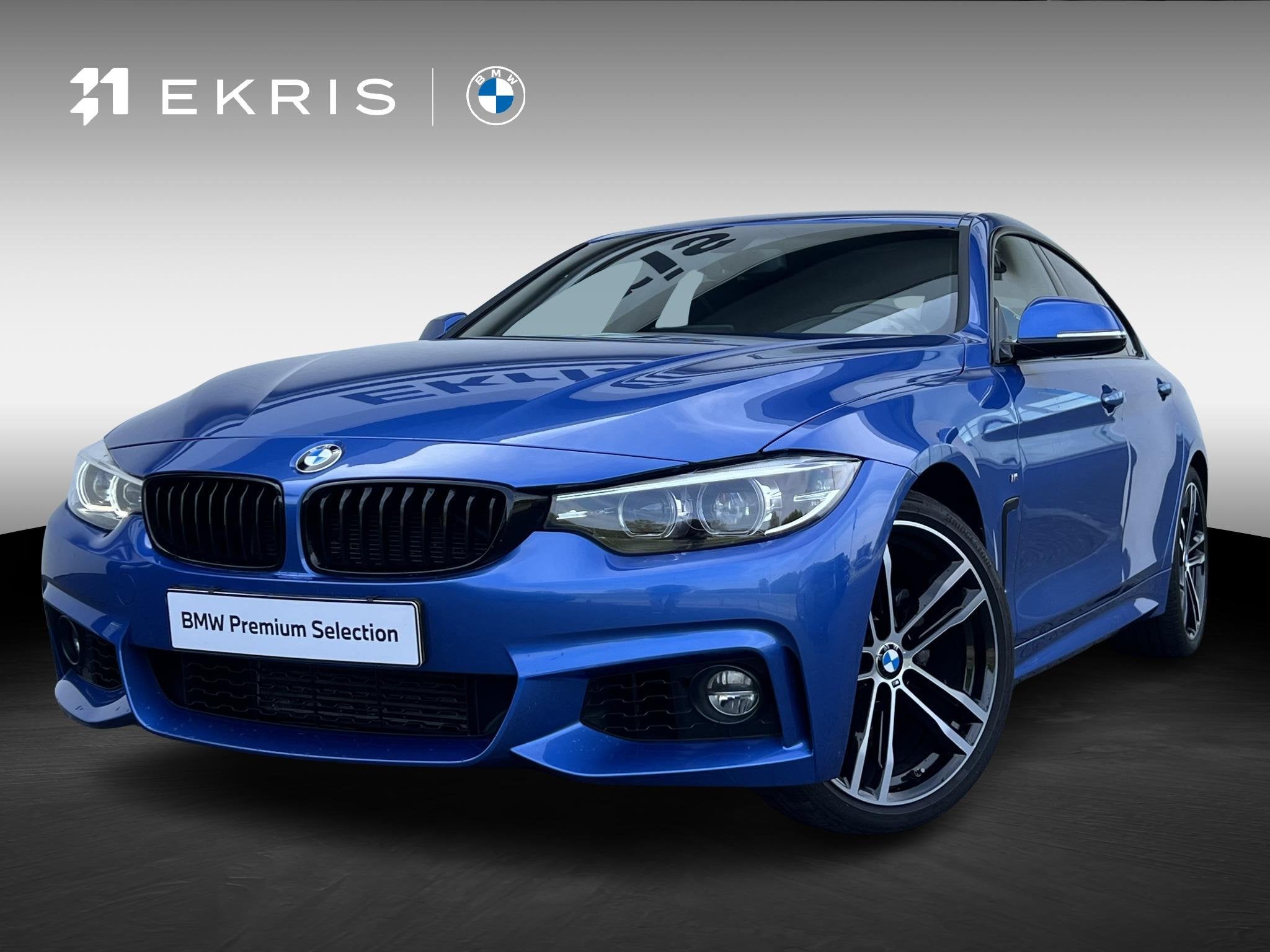 BMW 4-serie Gran Coupé 418i Gran Coupe | M Sport | HiFi Sou, Dealer onderhouden, Gebruikt, Met garantie (alle), Blauw