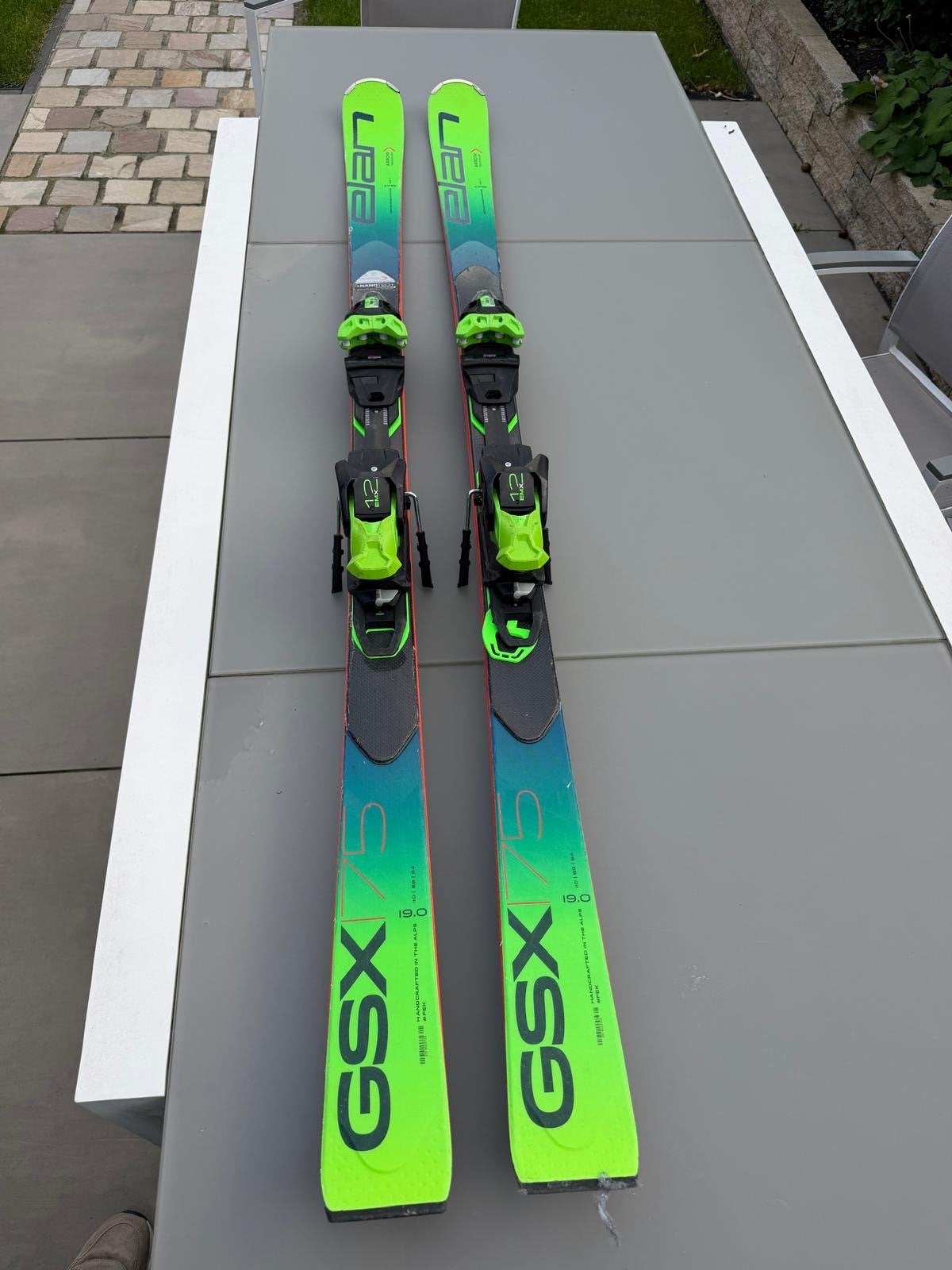 Elan GSX 175 cm ski's (Uitstekende staat), 160 tot 180 cm, Zo goed als nieuw, Carve, Skiën
