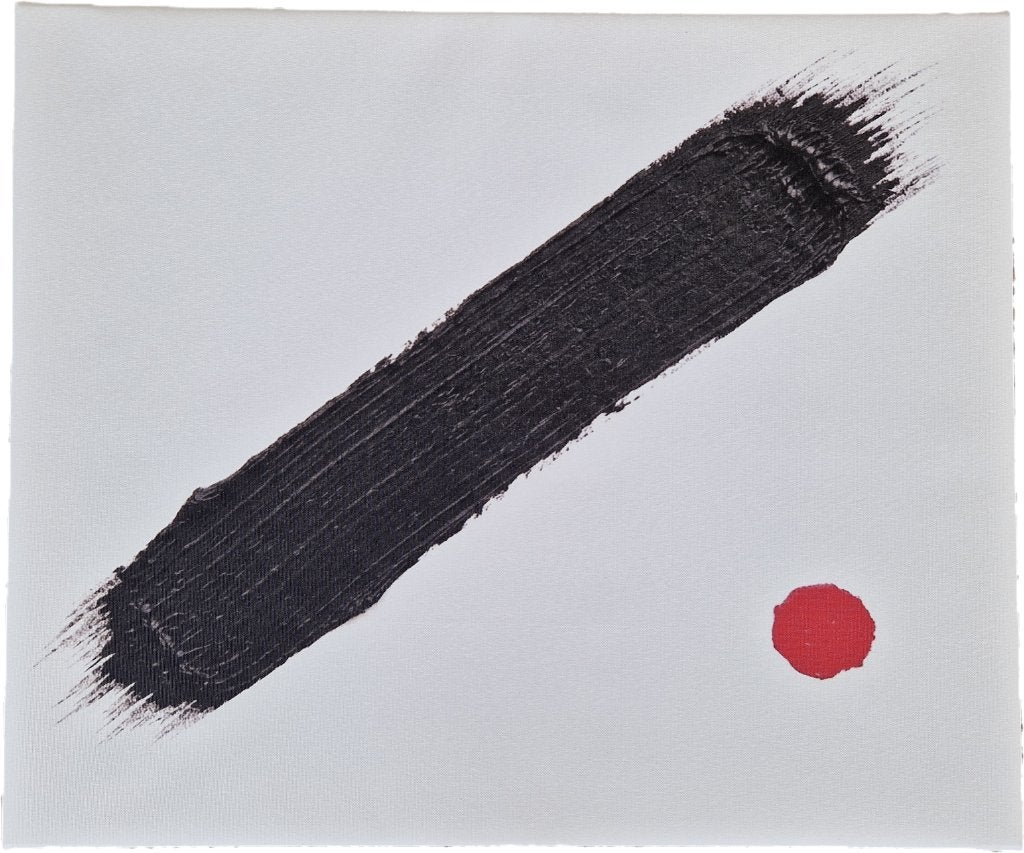 Canvasdoek minimalistisch abstract, Ophalen of Verzenden