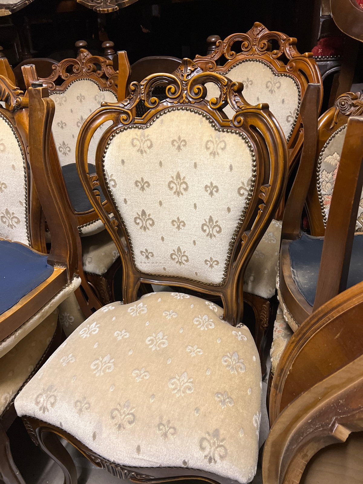 6 Barok Eetkamerstoelen - MAGAZIJNEN LEEGVERKOOP, Ophalen