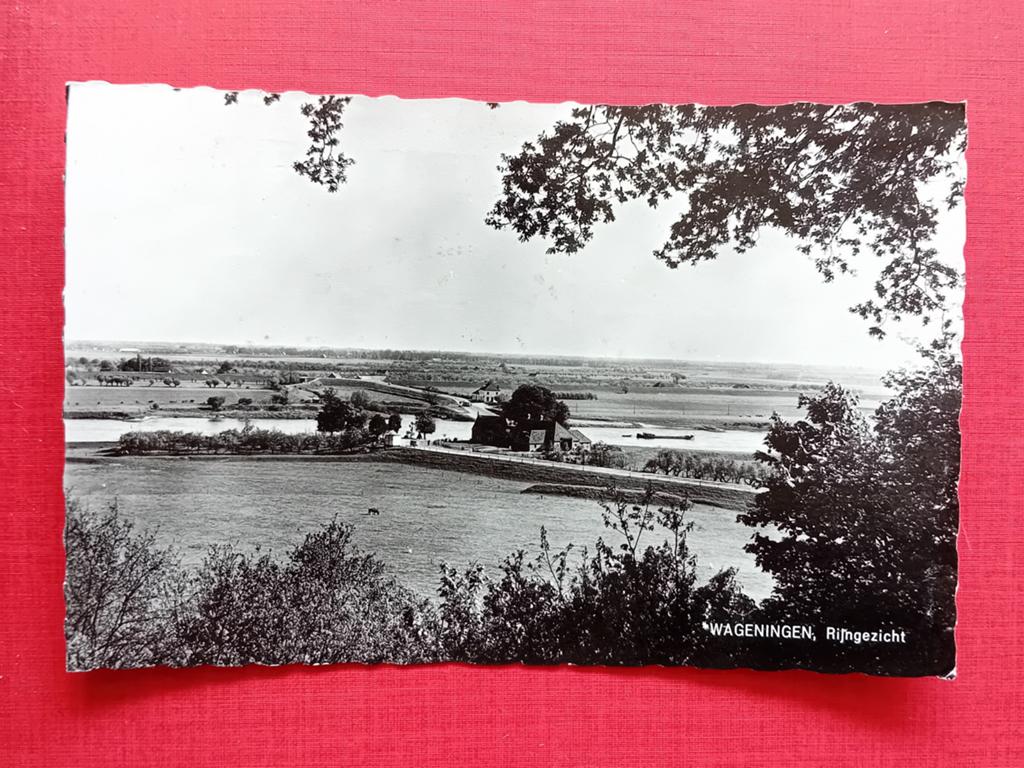 Ansichtkaart Wageningen, Verzamelen, Ophalen of Verzenden, Gelderland