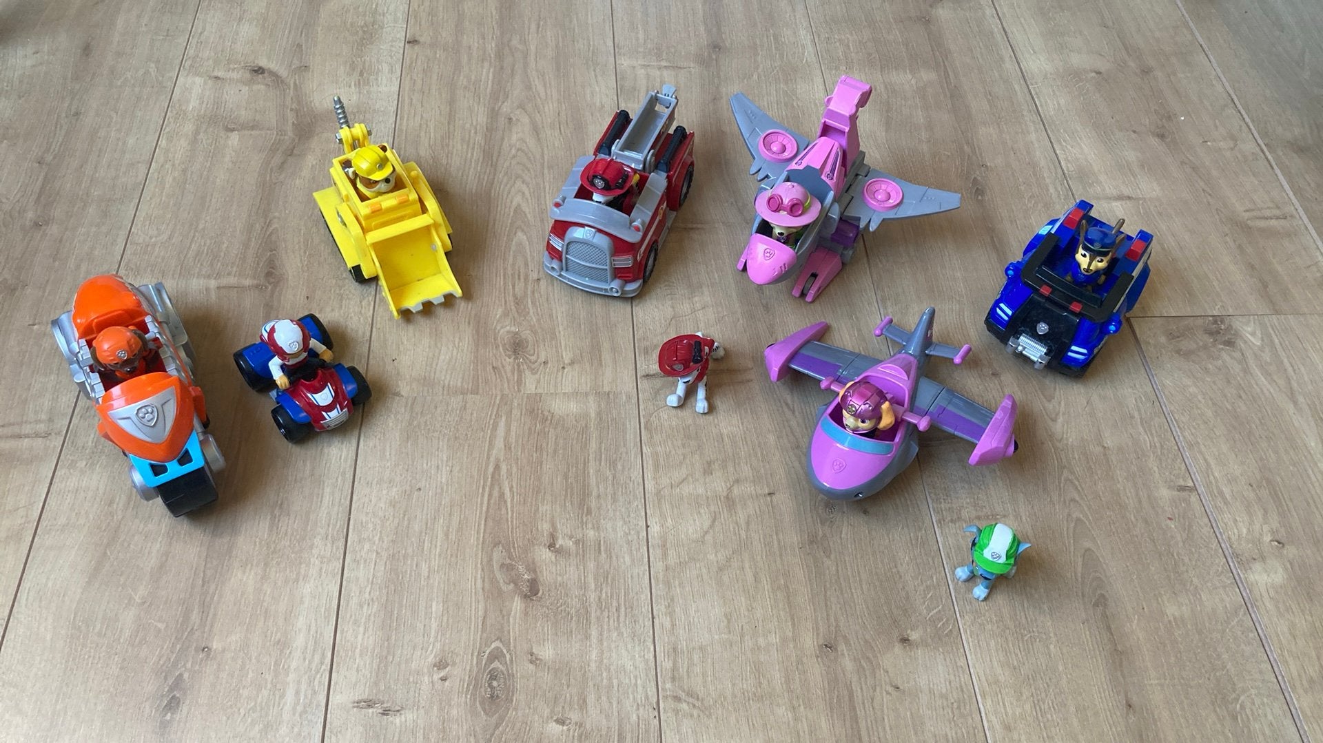 Paw patrol speelgoed, Ophalen, Gebruikt
