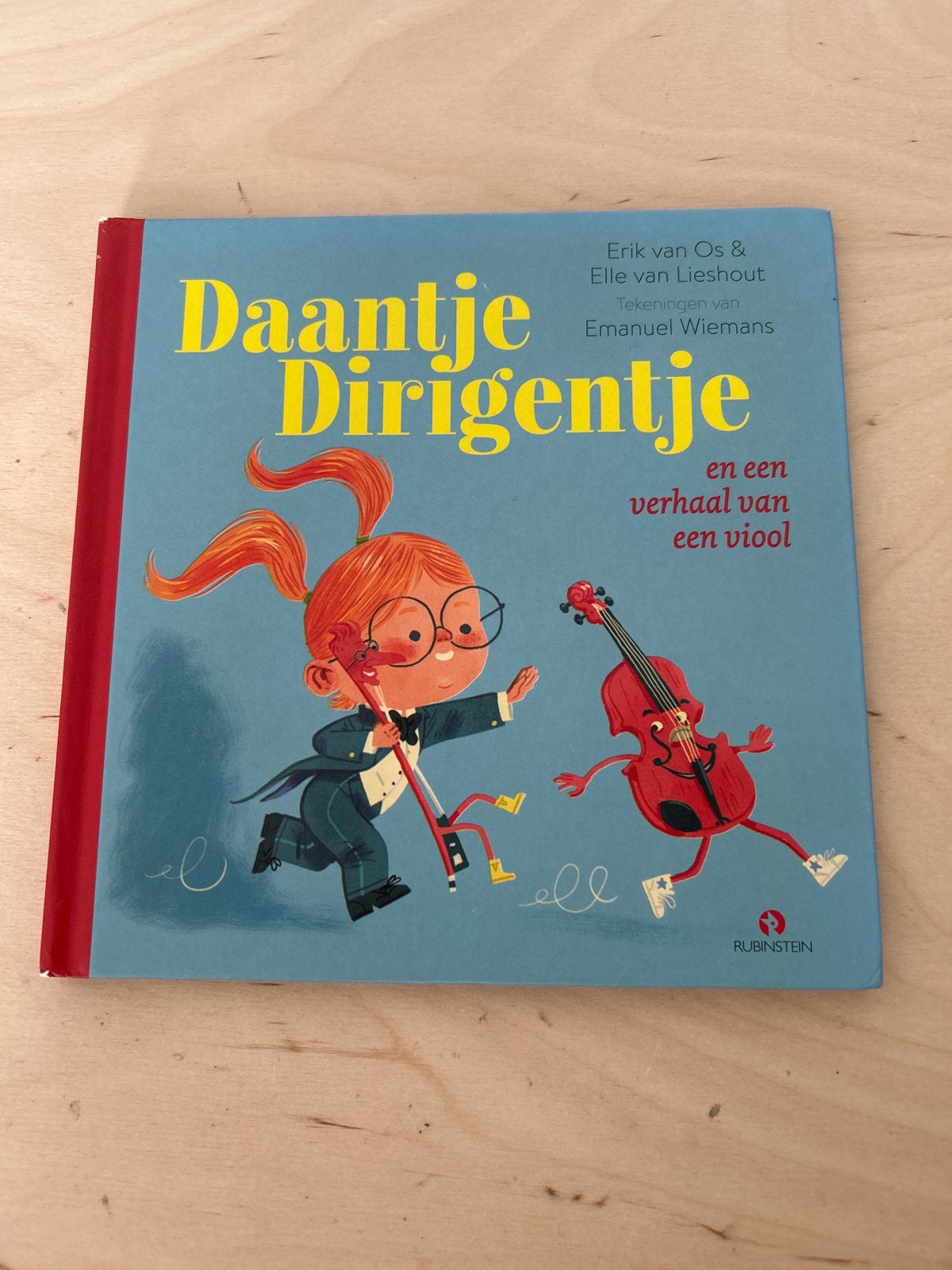 Daantje Dirigentje - Erik van Os & Elle van Lieshout, Boeken, Ophalen of Verzenden, Zo goed als nieuw, 2 tot 3 jaar