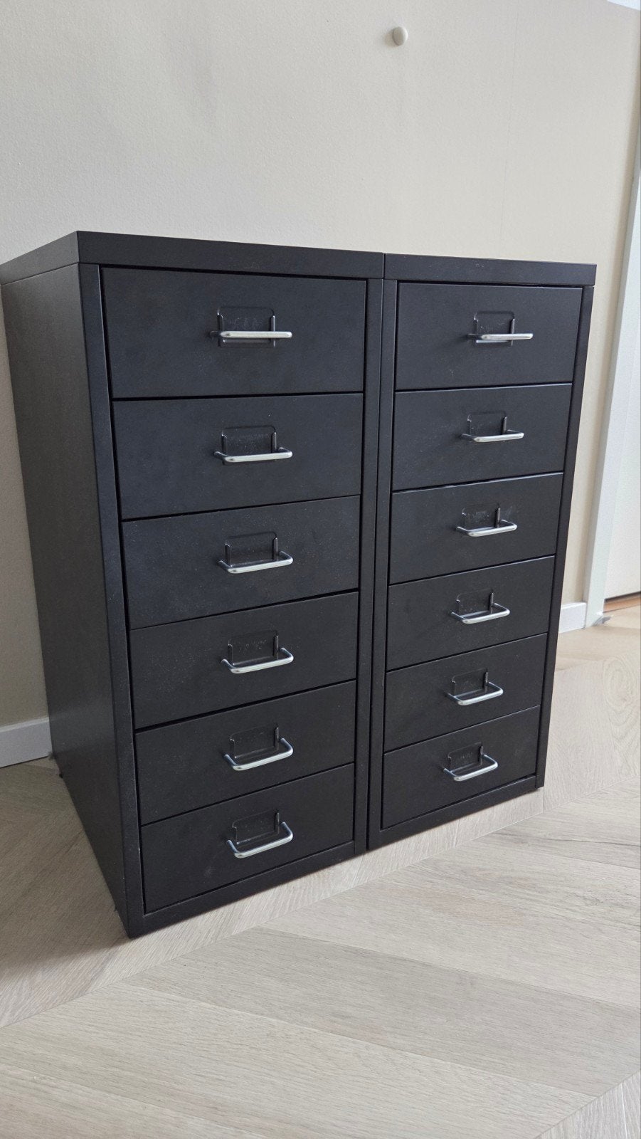 ikea helmer ladeblok zwart, Ophalen, Minder dan 50 cm, Gebruikt, Minder dan 100 cm
