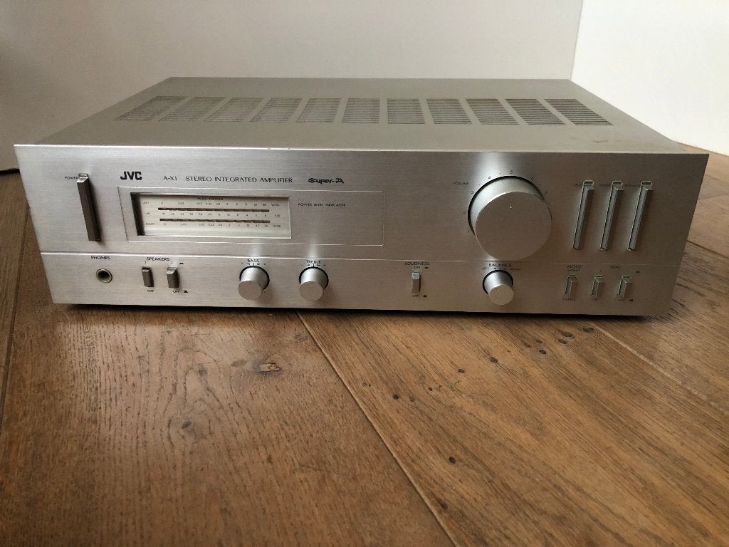 JVC A-X1 Super A versterker, Gebruikt, JVC, Ophalen of Verzenden, Minder dan 60 watt