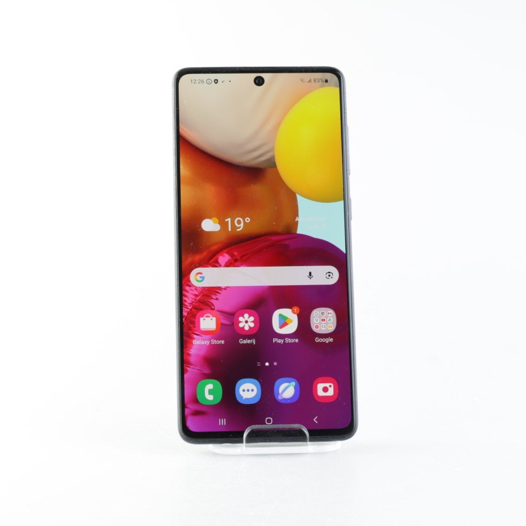 Samsung Galaxy A71 128GB Black, Samsung, Zo goed als nieuw, Support@Samsung.com, 129, Samsung-ro, Yeongtong-gu
Suwon-si, Gyeonggi-do 16677
South Korea