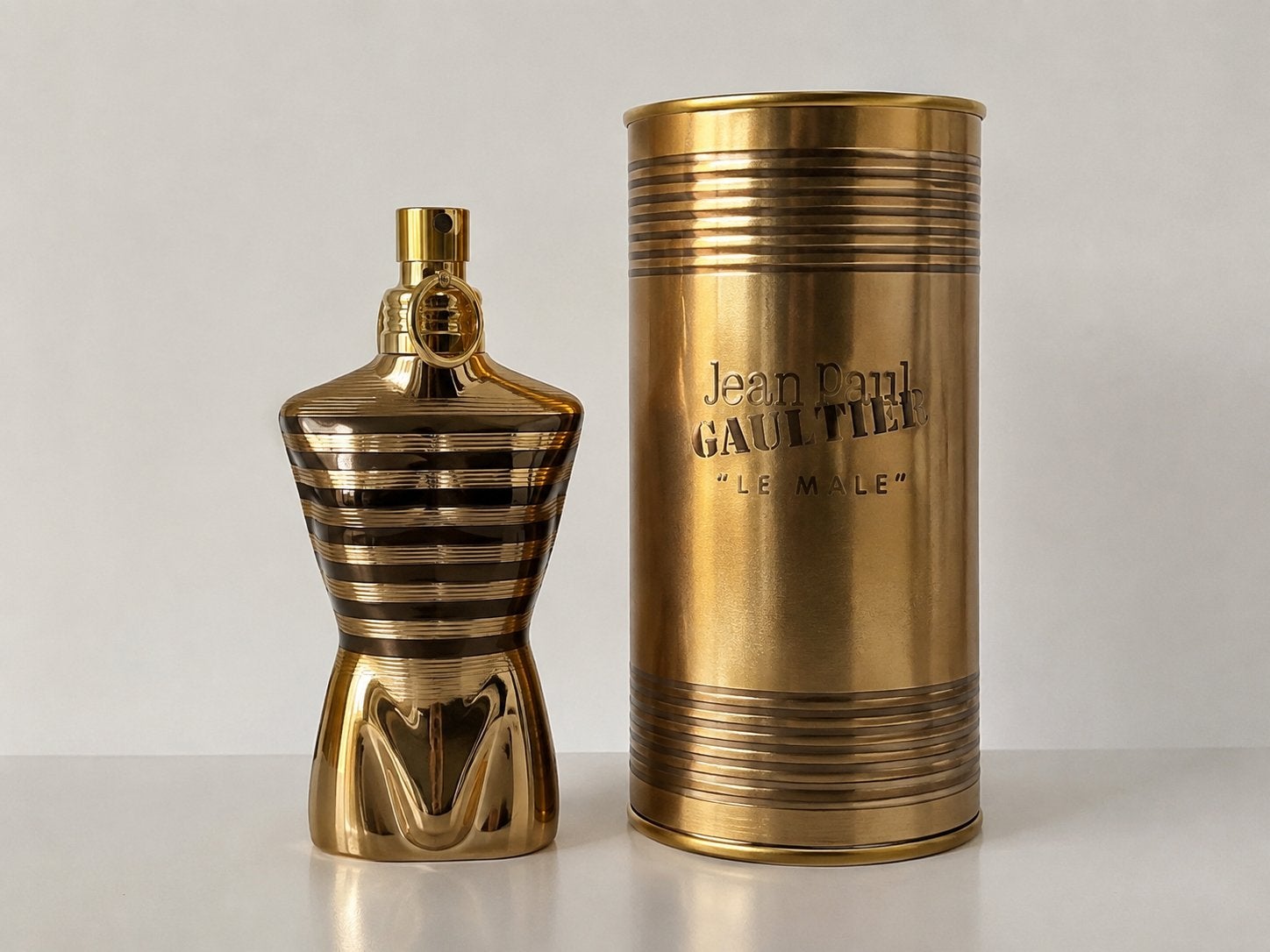 Gold jean paul gaulitier, Verzamelen, Ophalen of Verzenden, Zo goed als nieuw, Miniatuur