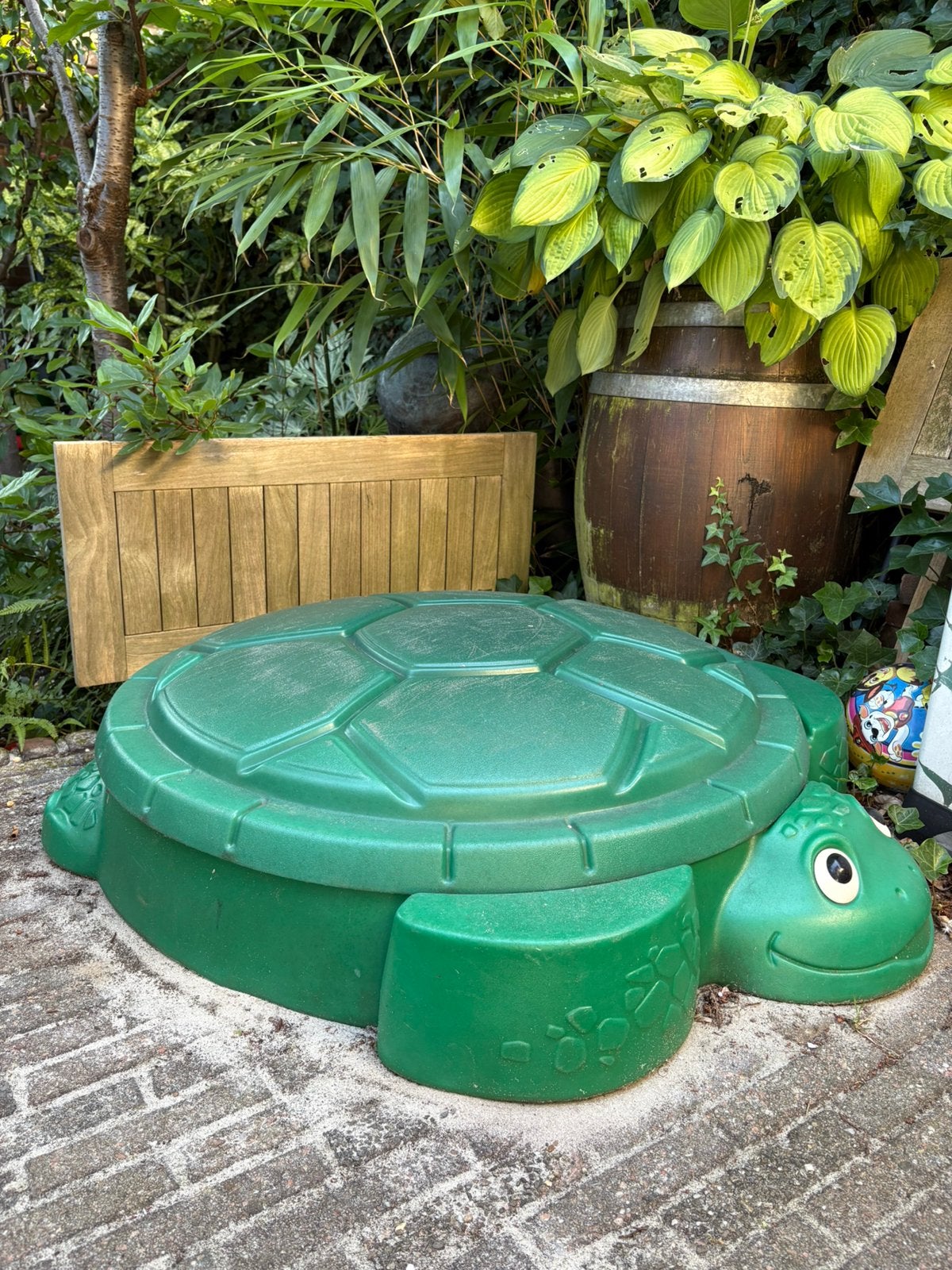 Schildpad zandbak - gratis op te halen, Kinderen en Baby's, Ophalen, Gebruikt