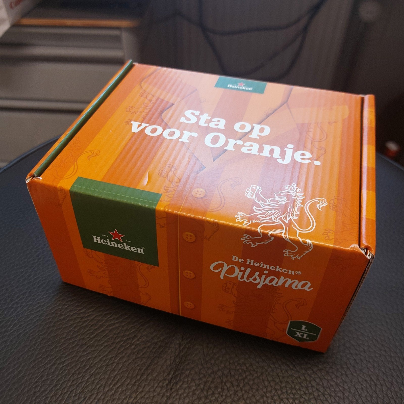 Heineken WK Pilsjama Nieuw L/XL Oranje Fanartikel, Verzamelen, Ophalen of Verzenden, Nieuw