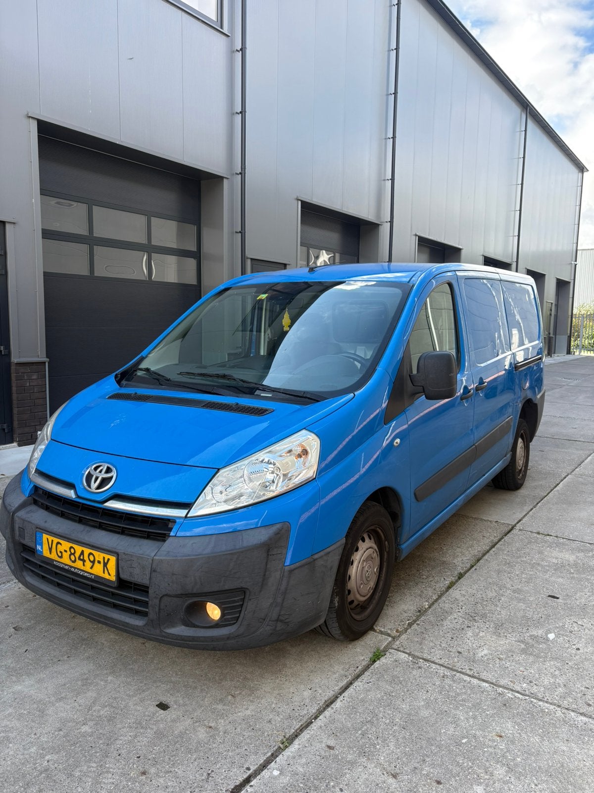 Toyota Proace 2.0 D 94KW DC 2014, Voorwielaandrijving, Euro 5, Stof, Zwart