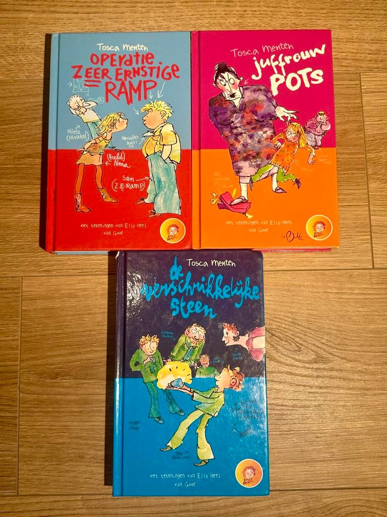 Tosca Menten boeken: Operatie Zeer Ernstige Ramp, Jufrouw Po, Boeken, Ophalen, Gelezen, Fictie algemeen