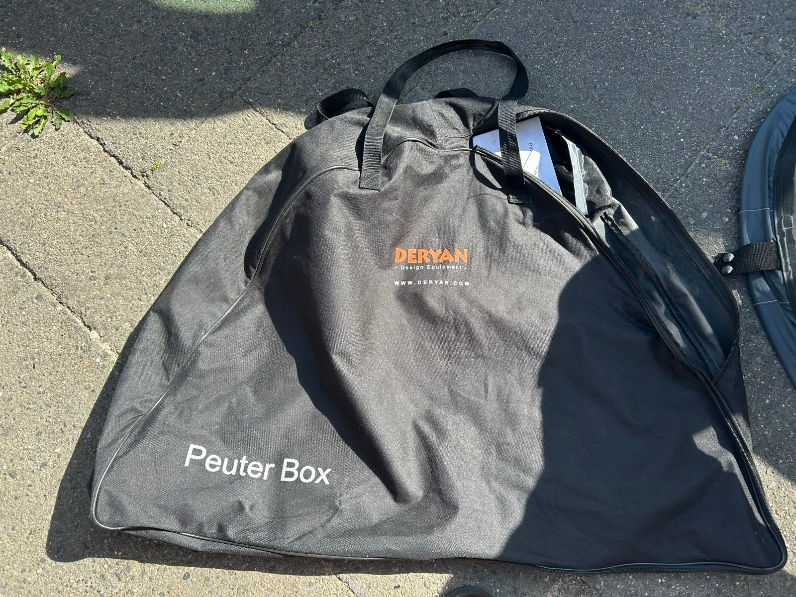 Deryan Peuterbox - ideaal voor tuin of camping!, Ophalen of Verzenden, Gebruikt, Rond