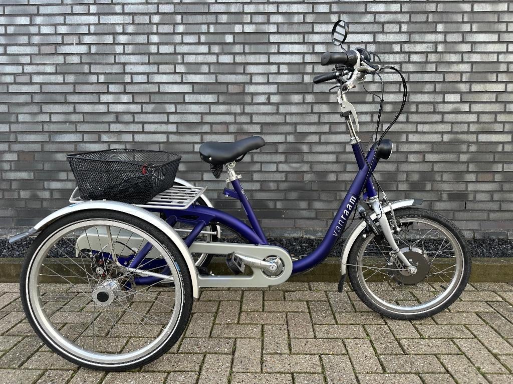 ALS NIEUW! Van Raam Midi - Elektrische driewielfiets, Ophalen, Zo goed als nieuw, Schijfrem, Van Raam