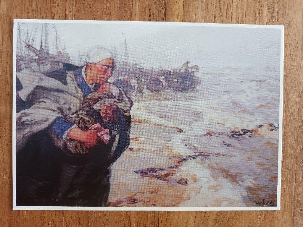 Kunstschilderskaart Hans Von Bartels, Ophalen of Verzenden, 1980 tot heden, Noord-Holland
