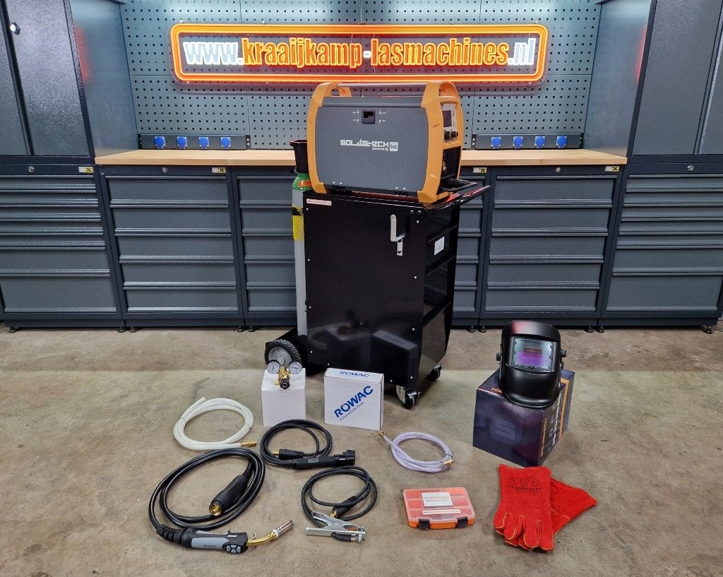 COMPLEET PAKKET Soldatech ml200hg mig mag (laswagen groot)