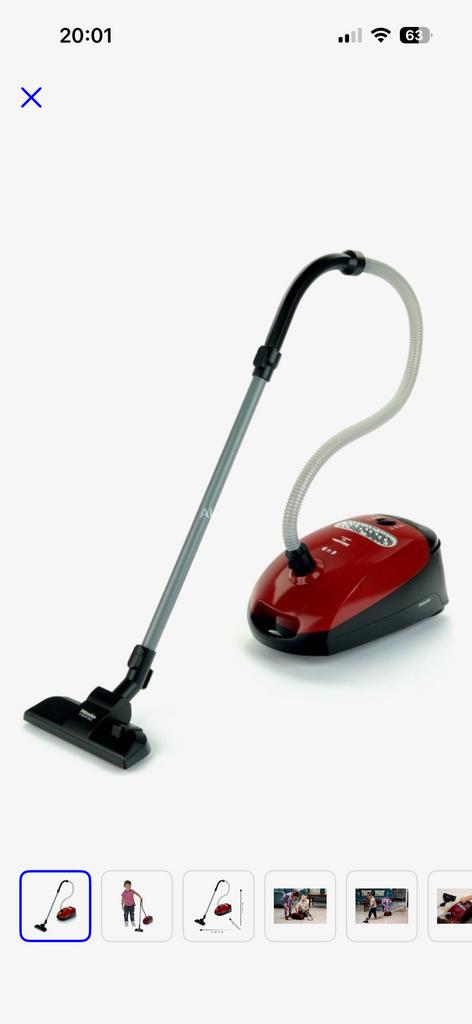 Miele KINDERSTOFZUIGER ZGAN, Kinderen en Baby's, Ophalen, Zo goed als nieuw, Overige typen, Met wieltjes