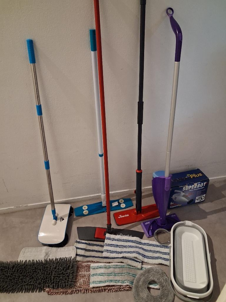 Schoonmaakspullen, Huis en Inrichting, Schoonmaakartikelen, Ophalen, Mop of Dweil